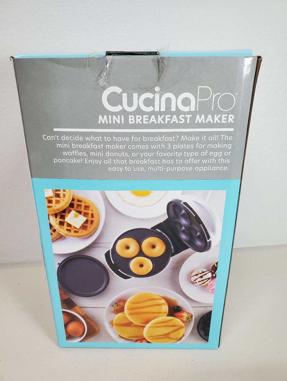Mini Breakfast Maker By Cochina Pancakes Waffles Kitchen - Picture 3 of 5